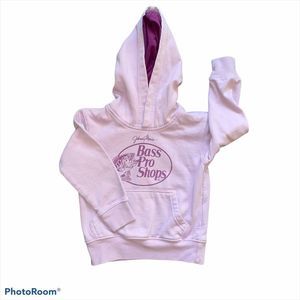 Girls 2T Bass Pro Shops Hoodie Pullover Purple